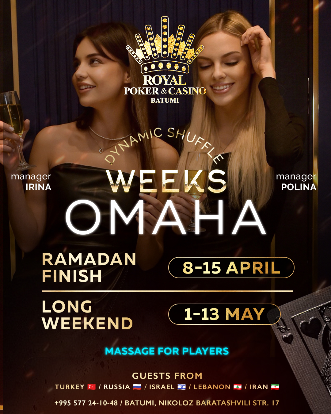 Long Poker Weekend | Batumi, 01 - 13 MAY 2024